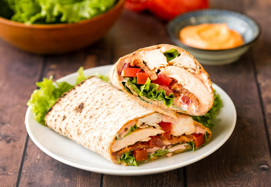 Chipotle Mayo Chicken Wraps