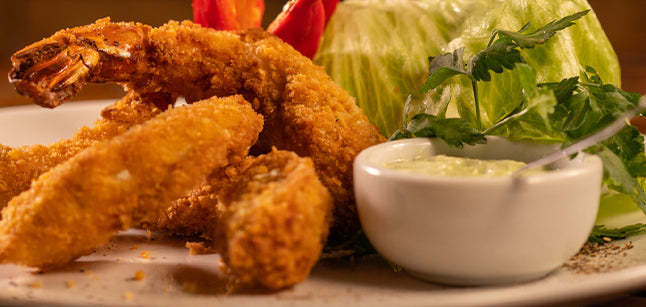 Small Strimps Masala Pakoras