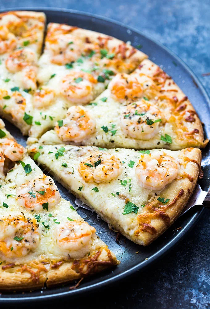 New York Style Shrimp Pizza