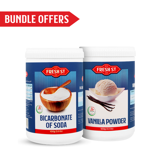 Vanilla Powder 100g / BiCarbonate of Soda 100g