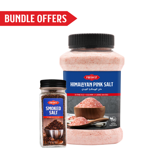 Himalayan Pink Salt 1.25kg / Smoked Salt X-Fine