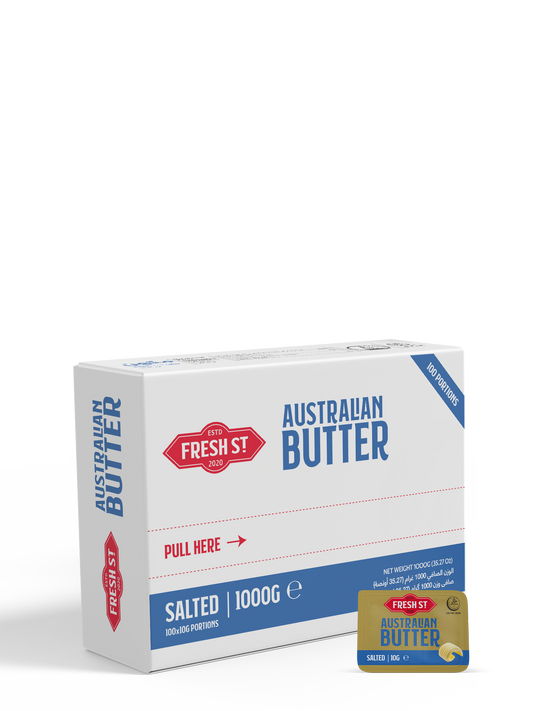 Australian Salted Butter 100x10gm Portions