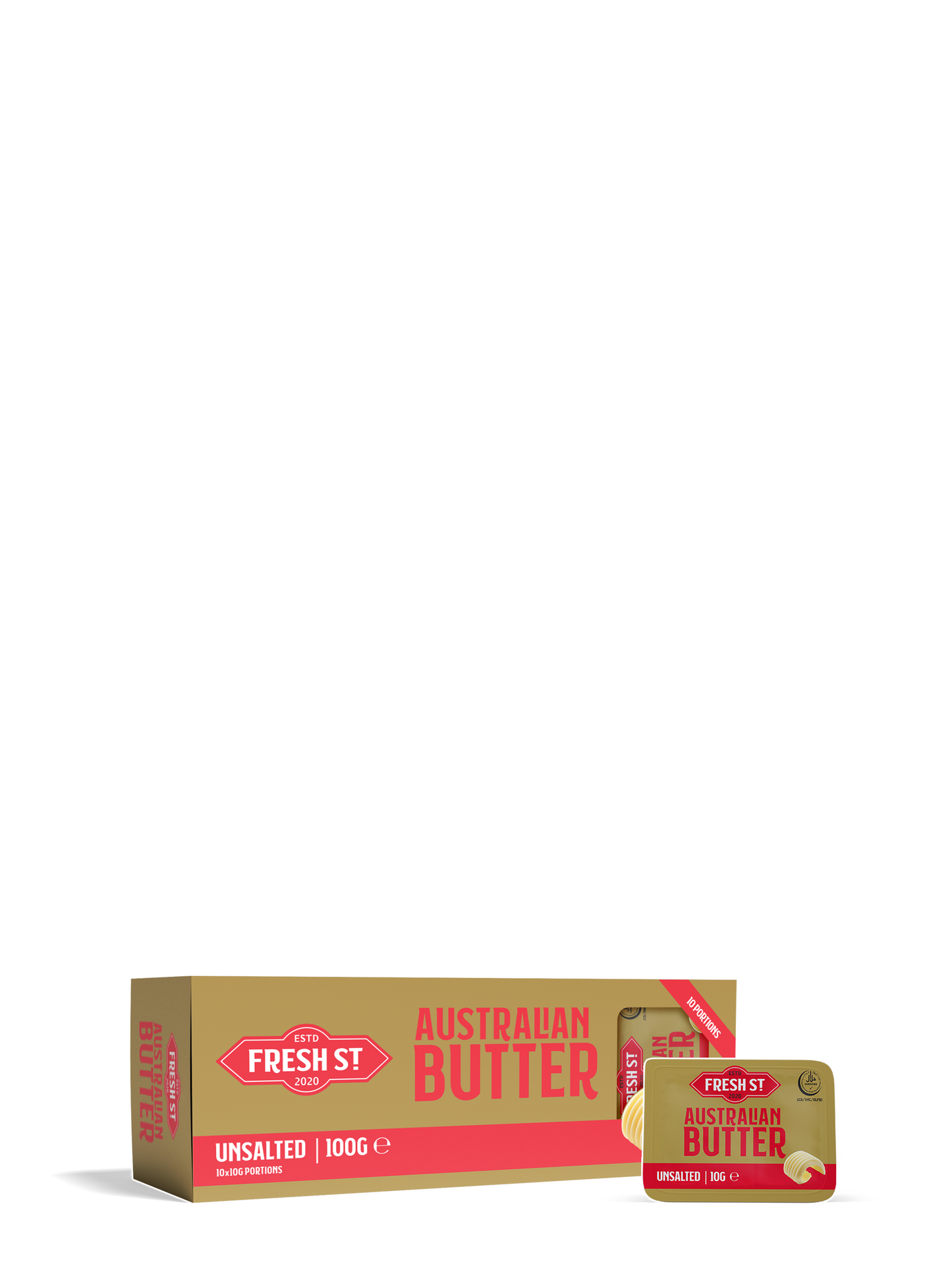 Australian Butter Unsalted 100g