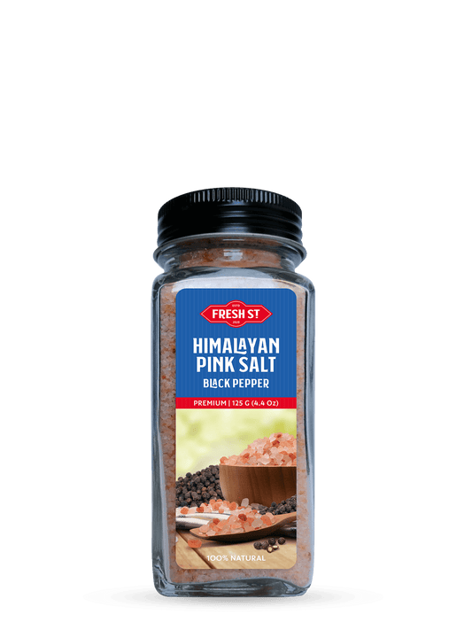 Himalayan Pink Salt Black Pepper 125g