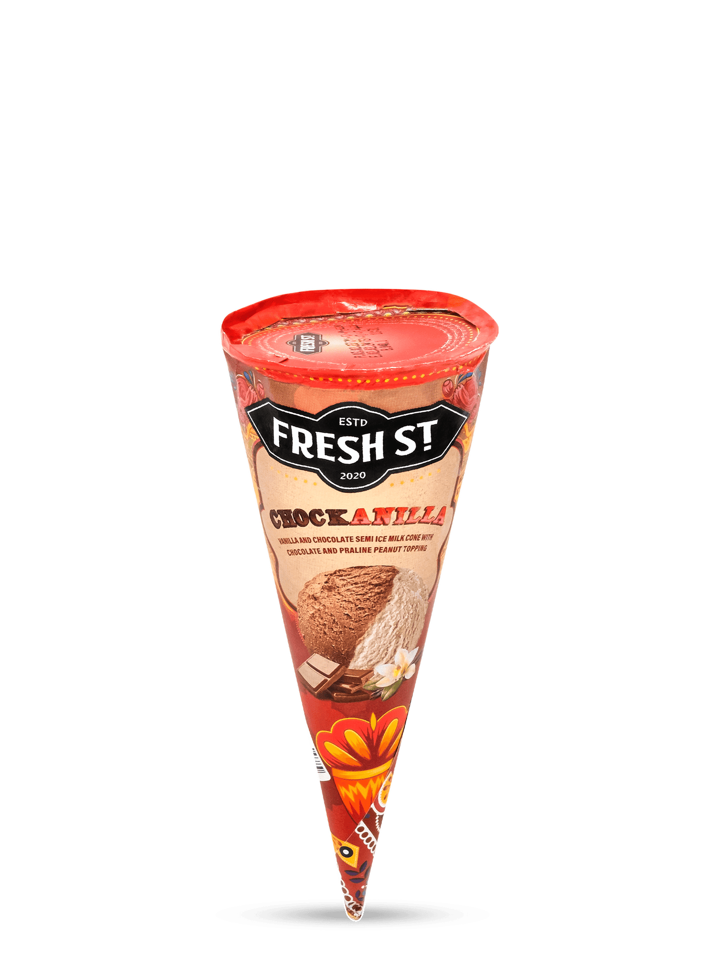 Chockanilla Ice Cream Cone 110ml