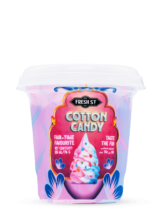 Cotton Candy Ice Cream Cup 125ml