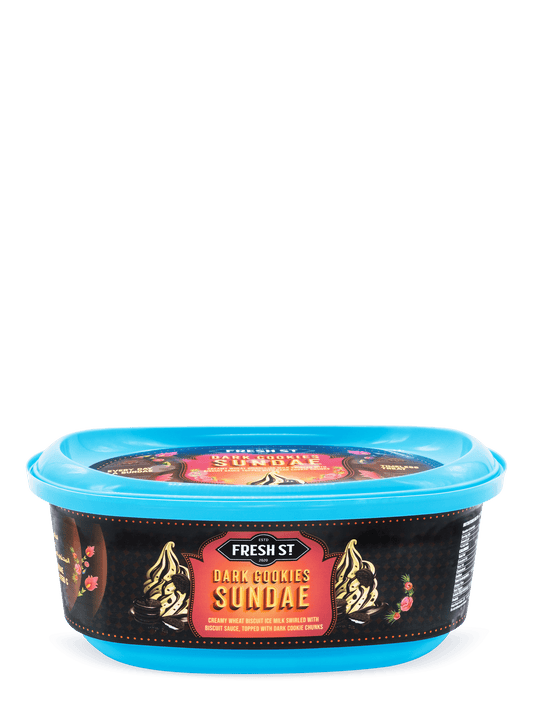 Dark Cookies Sundae Ice Cream 900ml