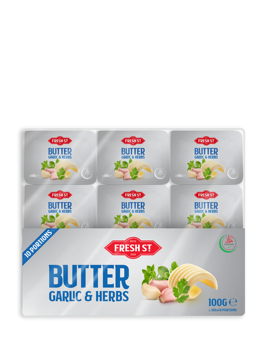 Fresh St Butter & Garlic Herb 10Gm X 10