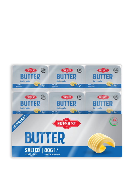 Fresh St  Butter Salted 08Gm X 10