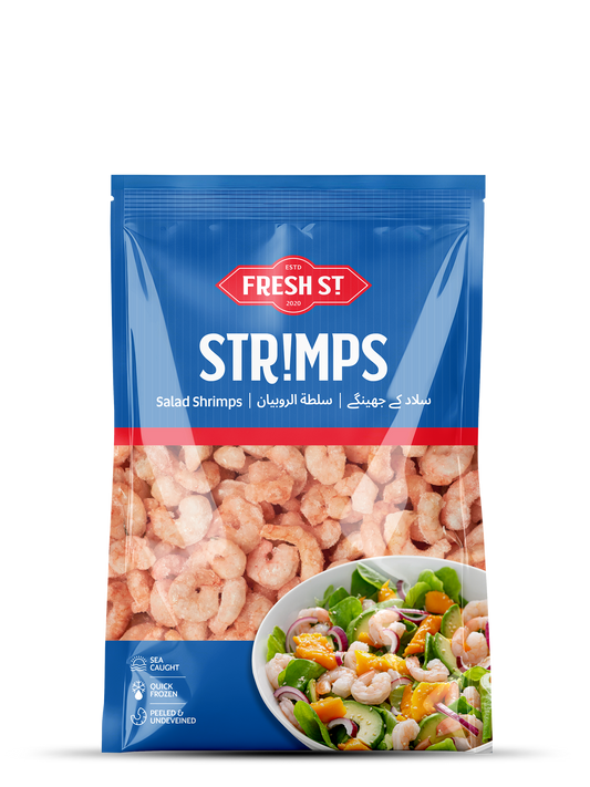 Fresh St Peeled & Undeveined Salad Shrimps PUD 300/500,500g