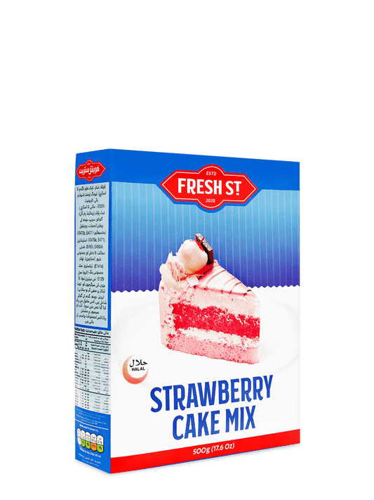 Strawberry Cake Mix 500g